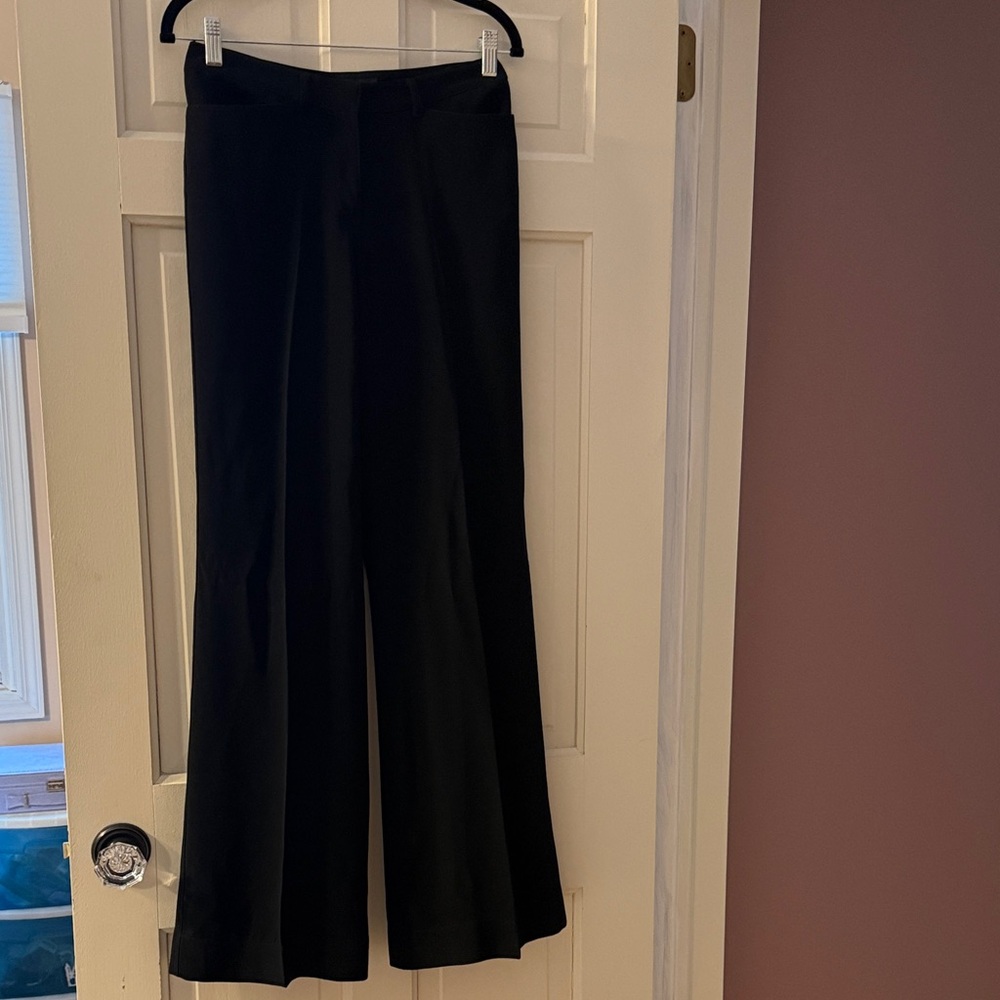 French connection Elegant Black Women's Wide-Leg Pants